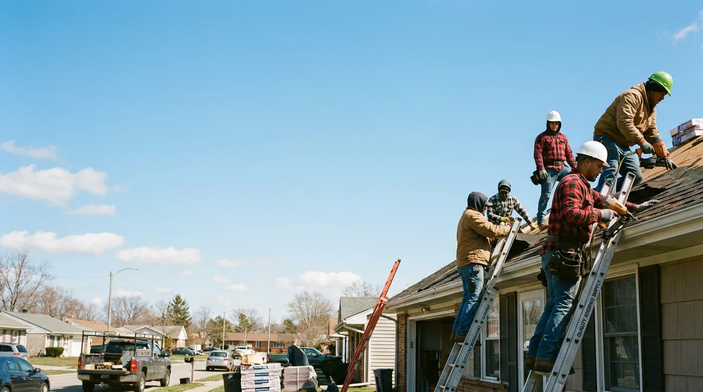 Roofing in Vanderbilt, MI near me